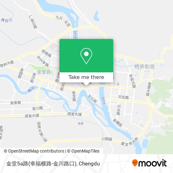 金堂5a路(幸福横路-金川路口) map