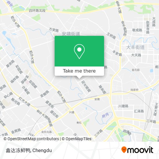 鑫达冻鲜鸭 map