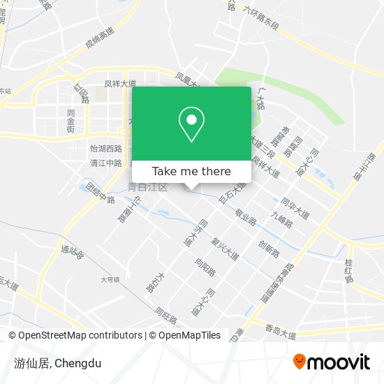 游仙居 map