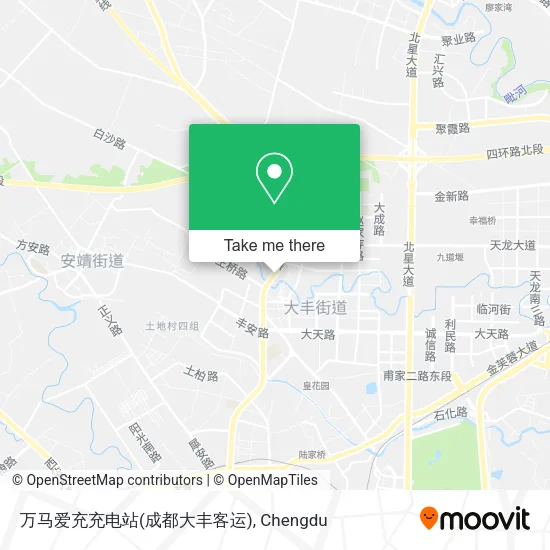 万马爱充充电站(成都大丰客运) map