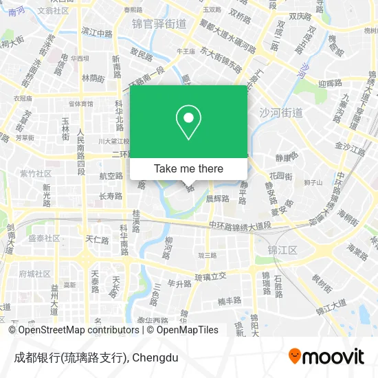 成都银行(琉璃路支行) map