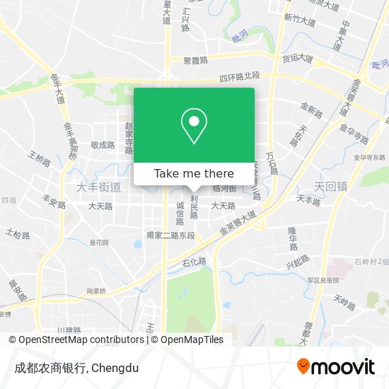 成都农商银行 map