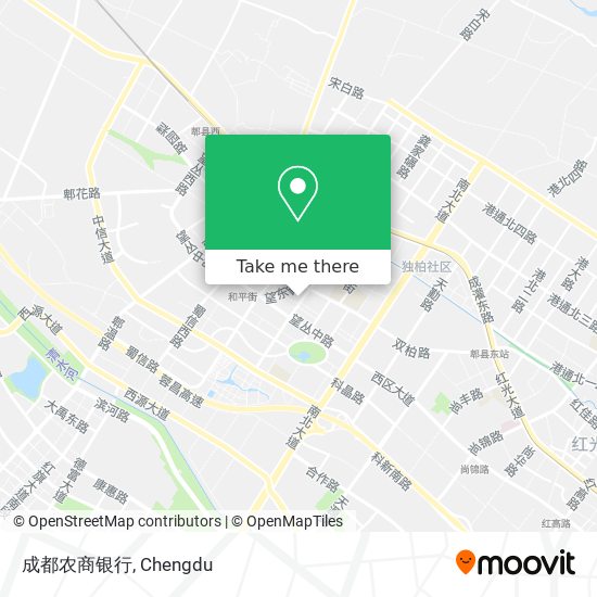成都农商银行 map