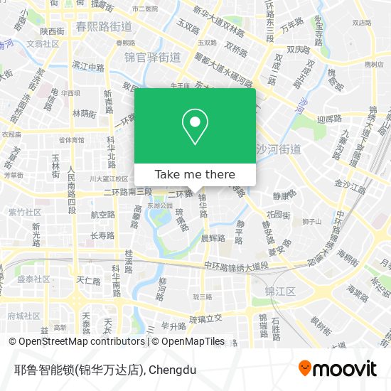 耶鲁智能锁(锦华万达店) map