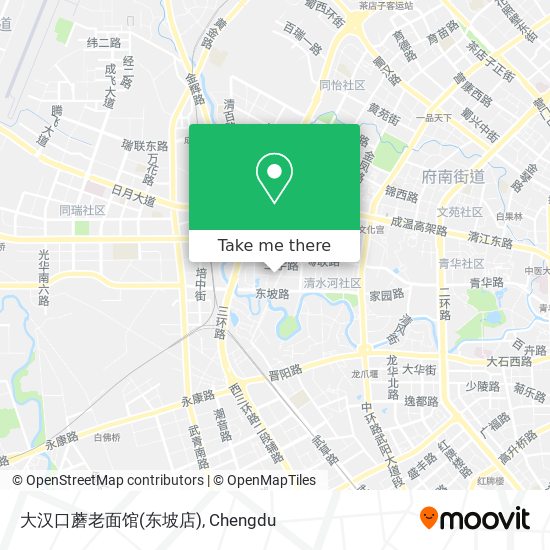 大汉口蘑老面馆(东坡店) map