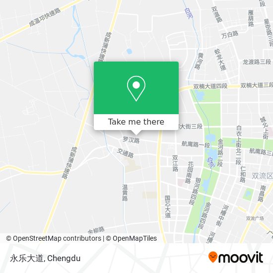 永乐大道 map
