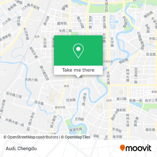 Audi map