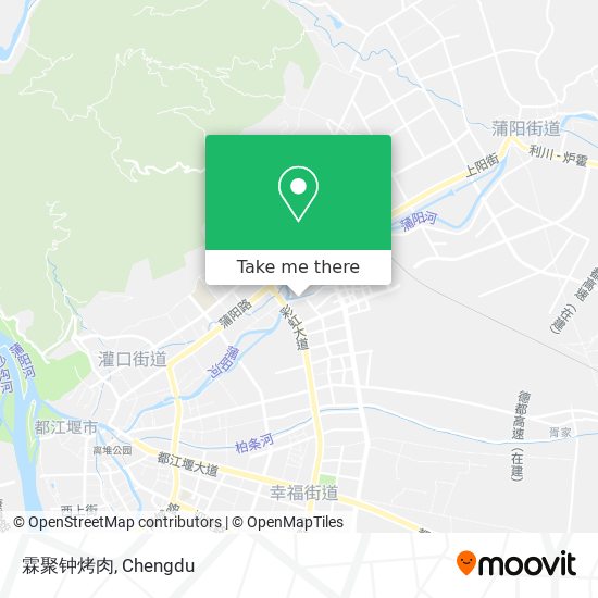 霖聚钟烤肉 map
