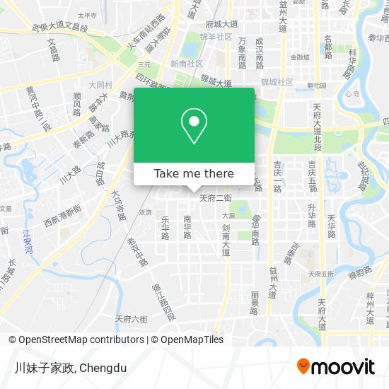 川妹子家政 map