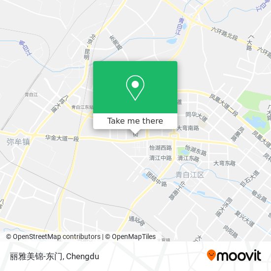 丽雅美锦-东门 map