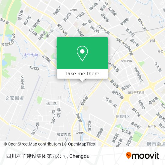 四川君羊建设集团第九公司 map