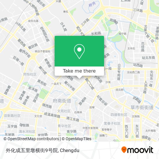 外化成五里墩横街9号院 map