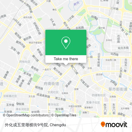 外化成五里墩横街9号院 map