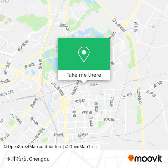 玉才殡仪 map