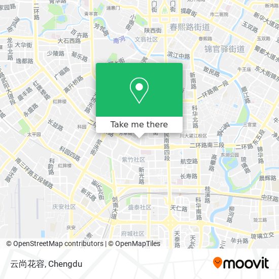 云尚花容 map