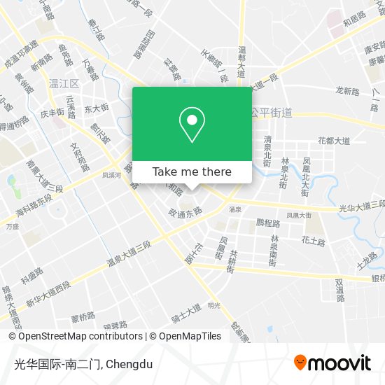 光华国际-南二门 map