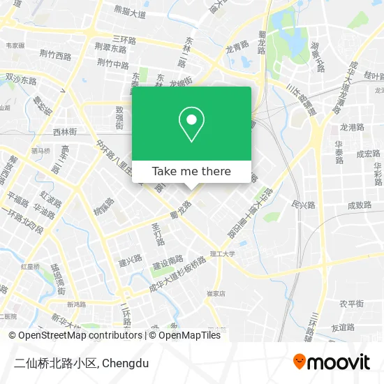 二仙桥北路小区 map