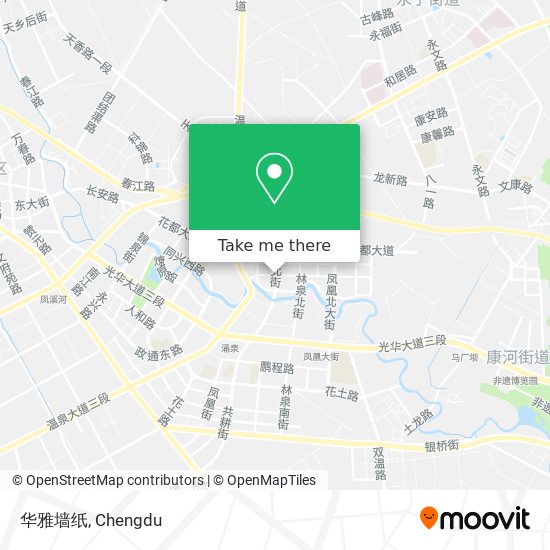 华雅墙纸 map
