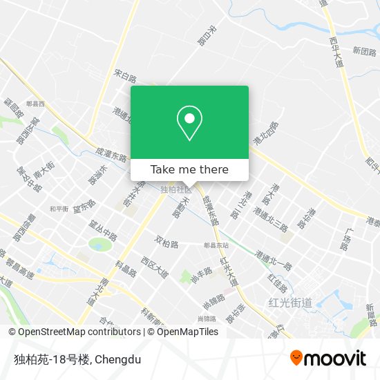 独柏苑-18号楼 map