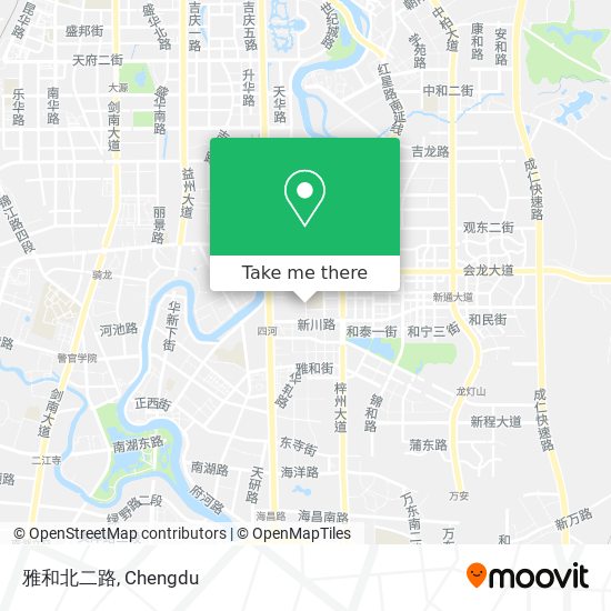 雅和北二路 map