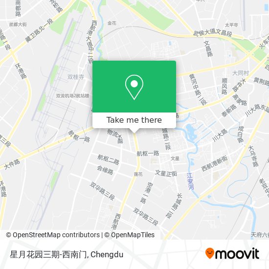 星月花园三期-西南门 map
