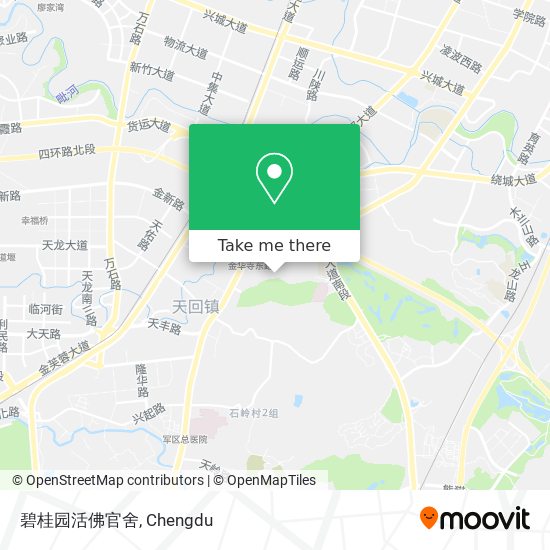 碧桂园活佛官舍 map