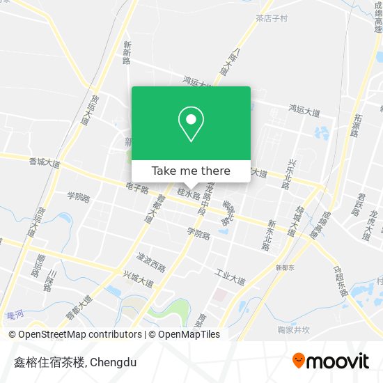 鑫榕住宿茶楼 map
