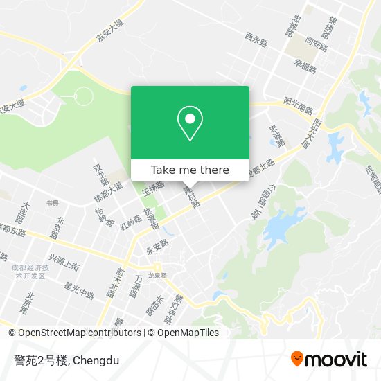 警苑2号楼 map