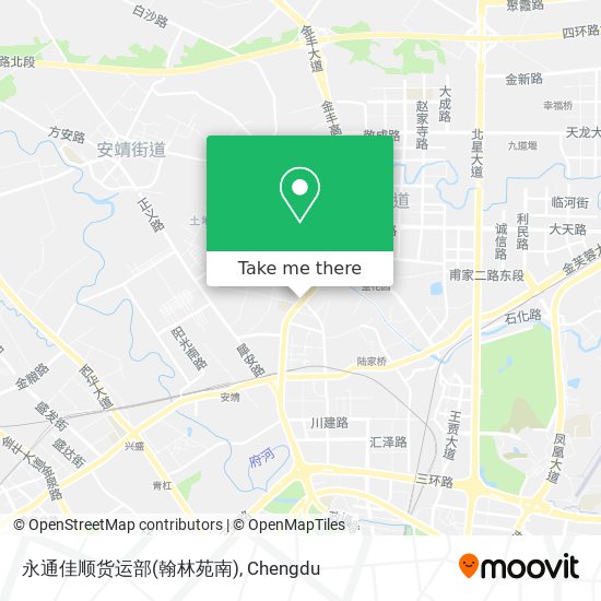 永通佳顺货运部(翰林苑南) map