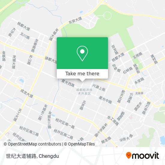 世纪大道辅路 map