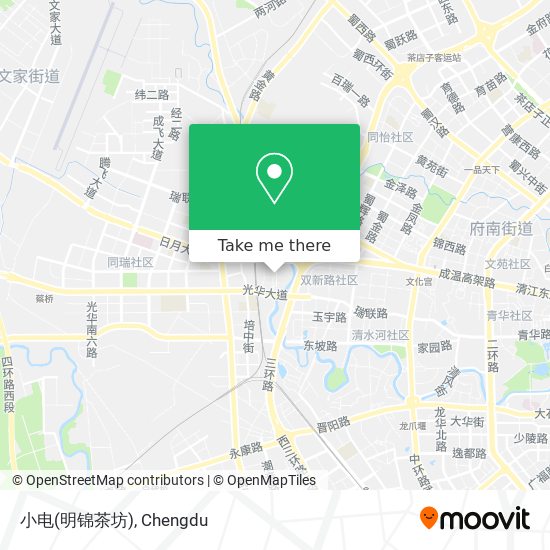 小电(明锦茶坊) map