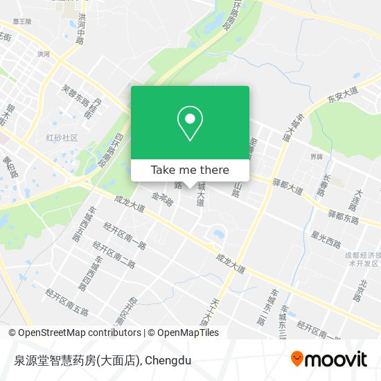泉源堂智慧药房(大面店) map