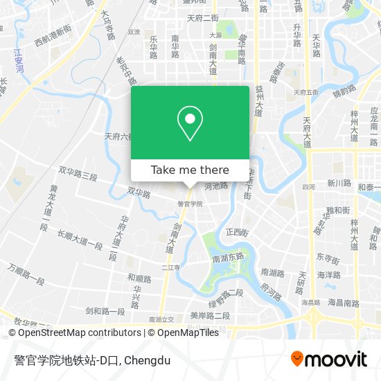 警官学院地铁站-D口 map