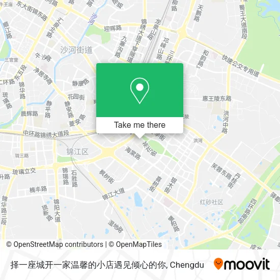 择一座城开一家温馨的小店遇见倾心的你 map