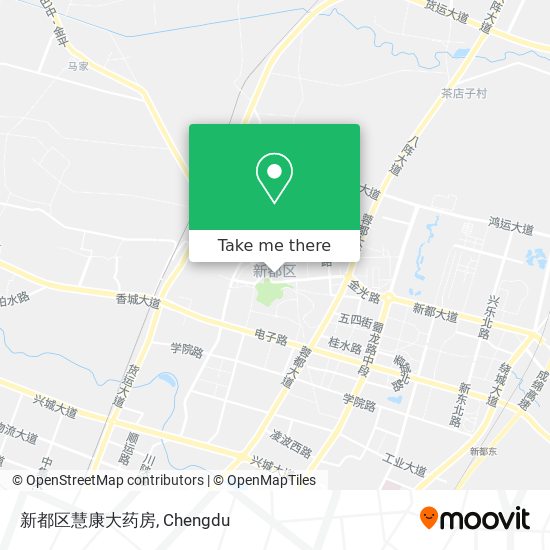 新都区慧康大药房 map