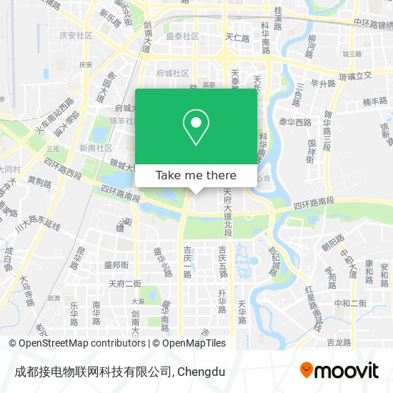 成都接电物联网科技有限公司 map