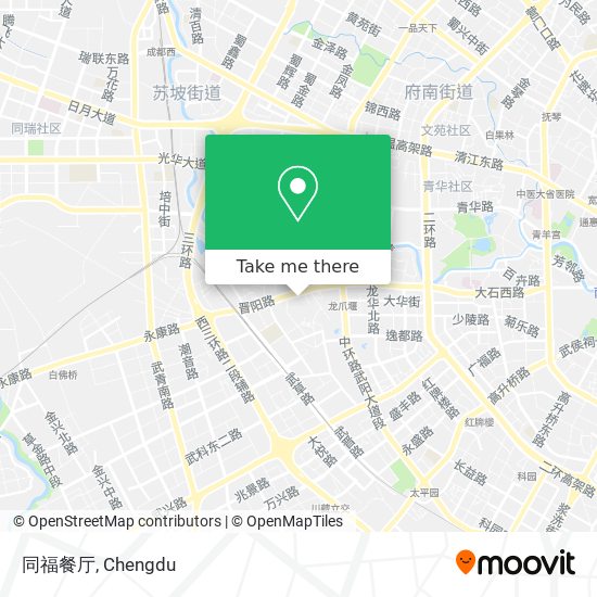 同福餐厅 map