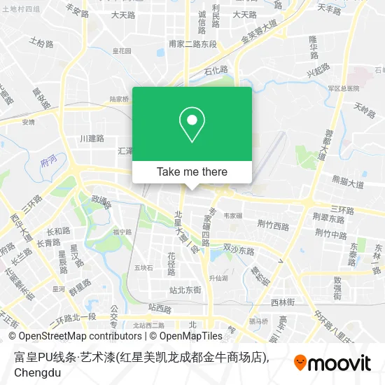 富皇PU线条·艺术漆(红星美凯龙成都金牛商场店) map