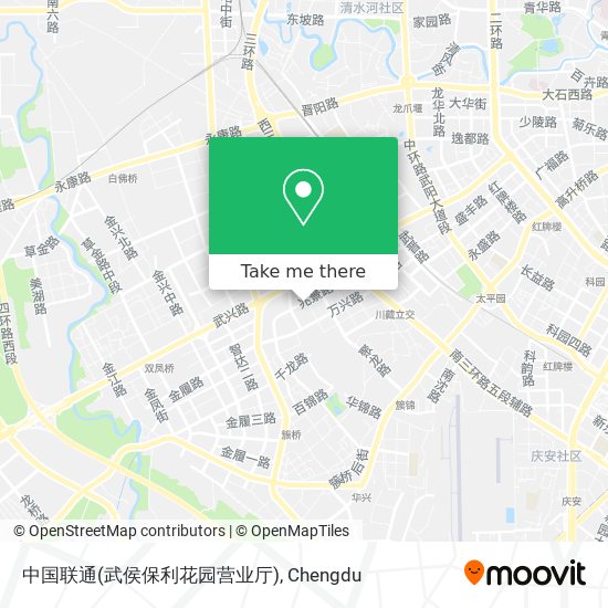 中国联通(武侯保利花园营业厅) map
