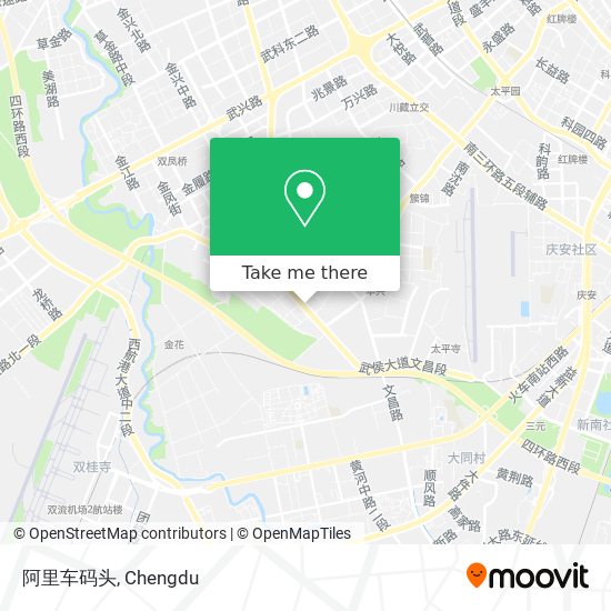 阿里车码头 map