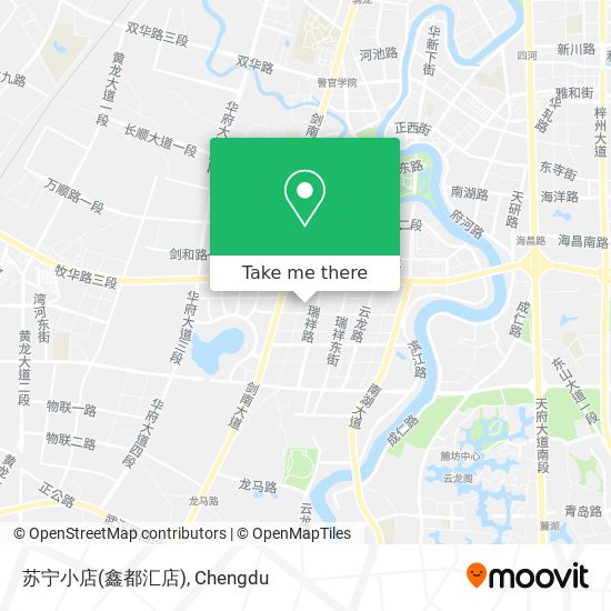 苏宁小店(鑫都汇店) map