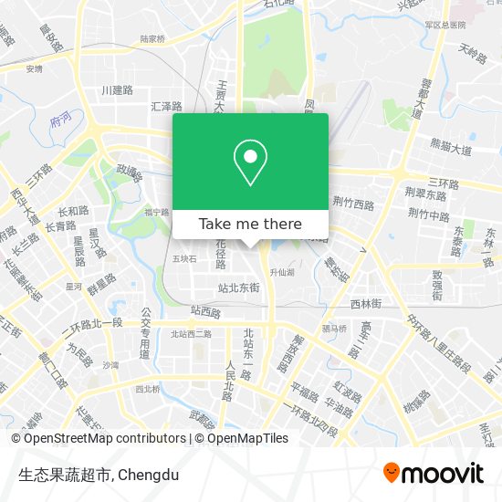 生态果蔬超市 map
