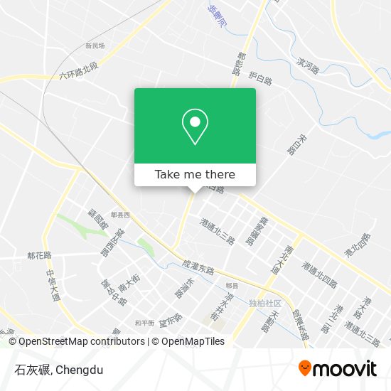 石灰碾 map