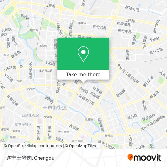 遂宁土猪肉 map