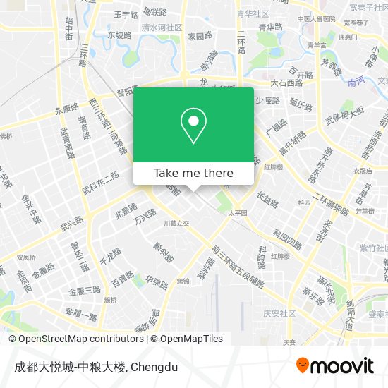 成都大悦城-中粮大楼 map