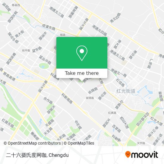 二十六摄氏度网咖 map