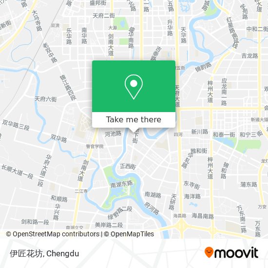 伊匠花坊 map