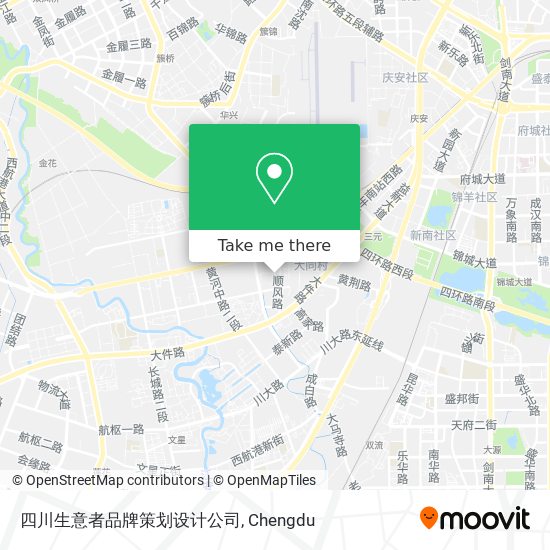 四川生意者品牌策划设计公司 map