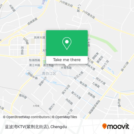 蓝波湾KTV(紫荆北街店) map