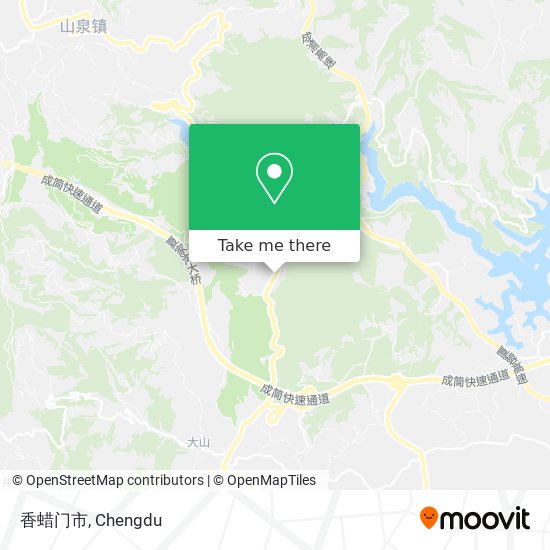 香蜡门市 map